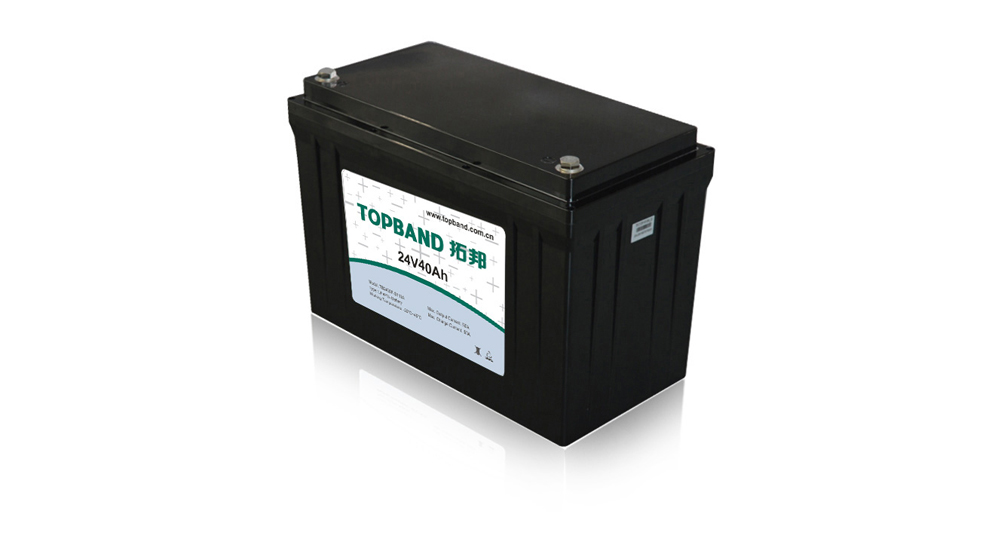 Cleaning equipment battery